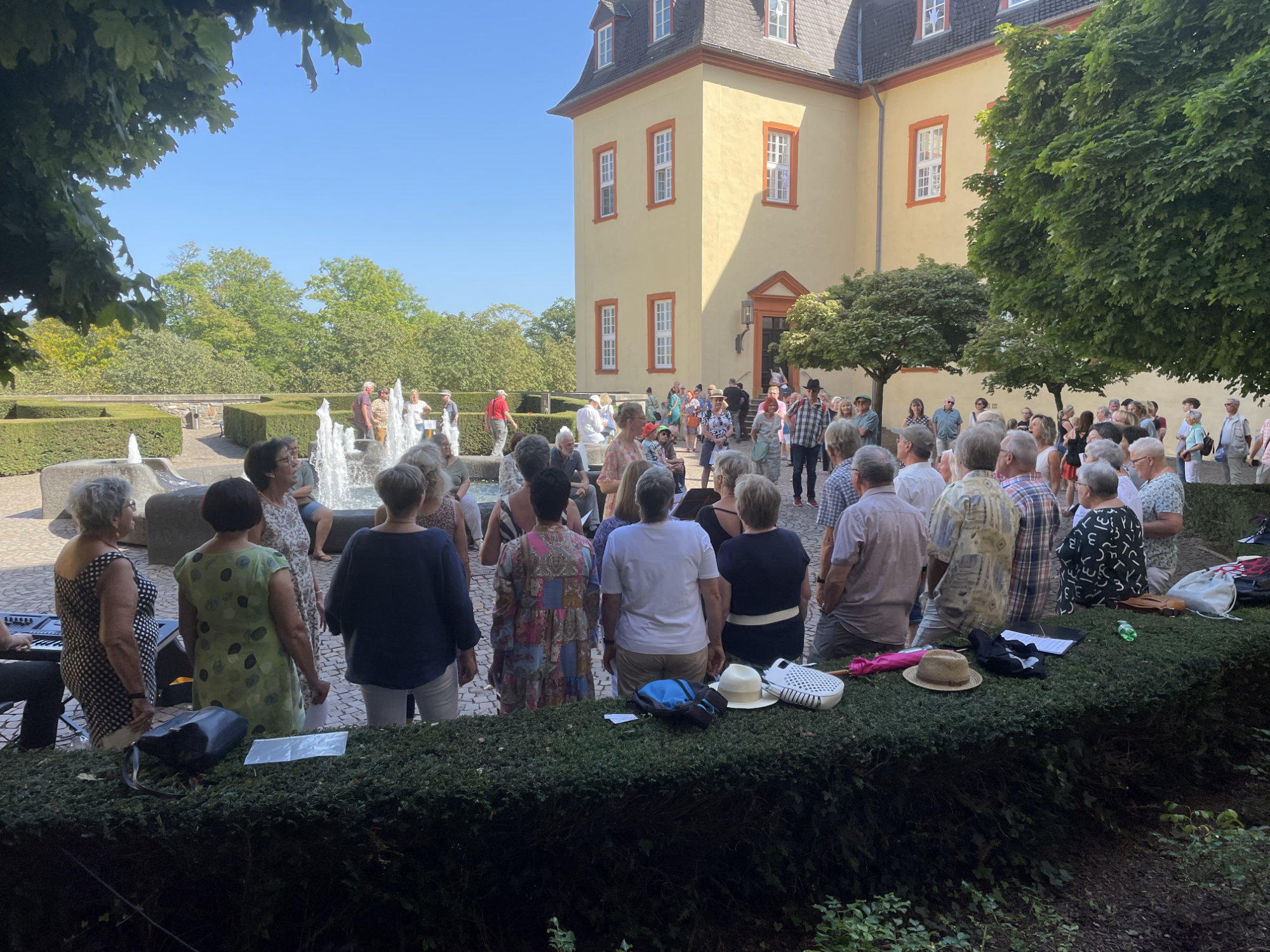 Tag des offenen Denkmals - Einblick in den Innenhof ©Benedikt Stahl